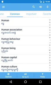 Myanmar Dictionary screenshot 3