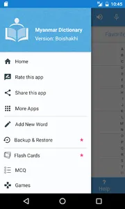 Myanmar Dictionary screenshot 4