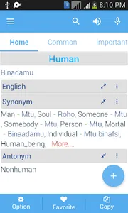 Swahili Dictionary Multifuncti screenshot 2