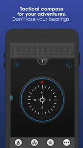 Flashlight Compass with Sounds screenshot 2