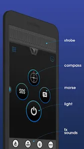 Flashlight Compass with Sounds screenshot 4