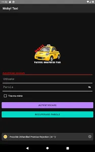 Mobyl Taxi Sofer screenshot 5