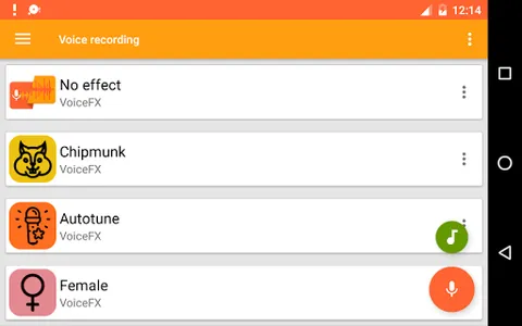 VoiceFX - Voice Changer with v screenshot 13