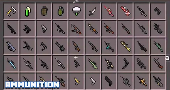 Guns & Weapon Mod MCPE screenshot 0