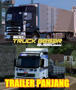 Mod Bussid Truck Trailer 2023 screenshot 0
