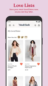 Modcloth – Unique Indie Women' screenshot 1