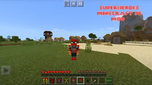 Mod Superhero games Minecraft screenshot 1