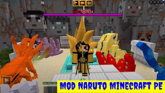 Naruto mod Minecraft PE screenshot 0