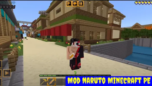 Naruto mod Minecraft PE screenshot 1