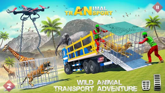 Wild Zoo Animals Transport screenshot 10