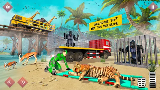 Wild Zoo Animals Transport screenshot 11