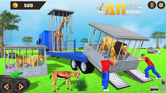 Wild Zoo Animals Transport screenshot 8