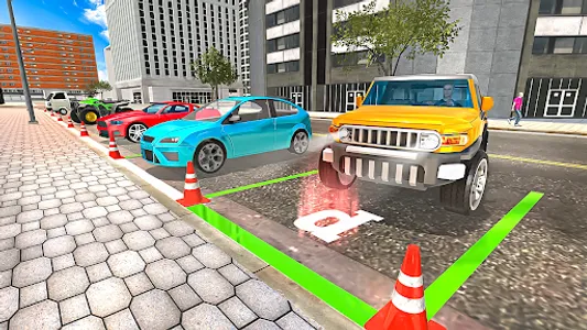 Modern Car Driving School 3D screenshot 7