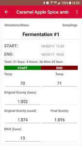 Cider / Wine Tracker (Home Bre screenshot 19