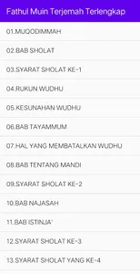 Terjemah Fathul Muin pesantren screenshot 1