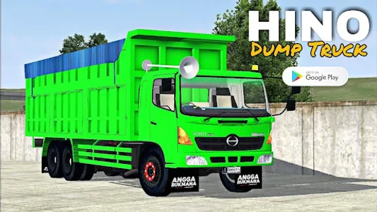 Mod Hino Dump Truck screenshot 2