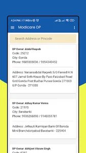Modicare DP - All Store List screenshot 2