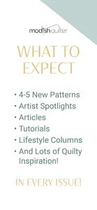Modish Quilter Magazine screenshot 1