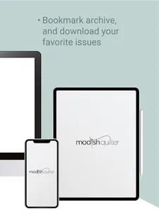 Modish Quilter Magazine screenshot 11