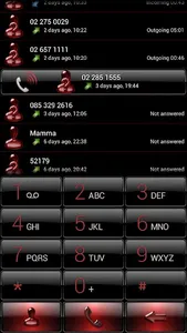 Theme for ExDialer Dusk BRed screenshot 1