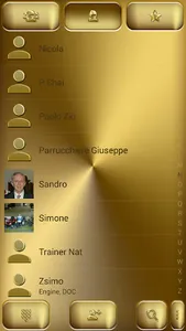 Dialer Theme Solid Gold drupe screenshot 2