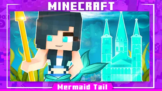 MCPE Mermaid and Tail MOD screenshot 1