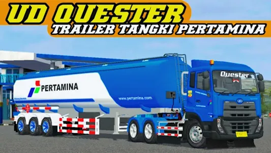 Mod Truck Trailer Pertamina screenshot 9