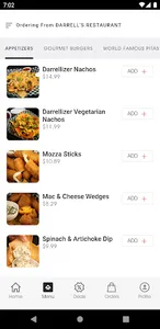 Darrell's Restaurants screenshot 1