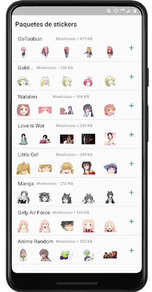 AniMoe Stickers for Whatsapp screenshot 0