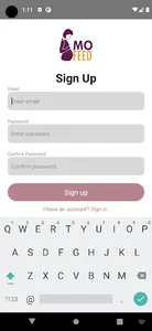 MoFeed screenshot 2