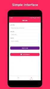 List of my links screenshot 3