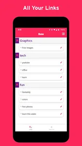 List of my links screenshot 9