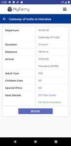 MyFerry screenshot 2