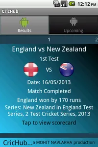 CricHub screenshot 3