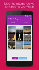 Anytime Gallery for Wear screenshot 0