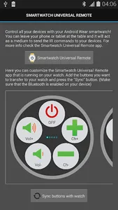 Smartwatch Universal Remote screenshot 4