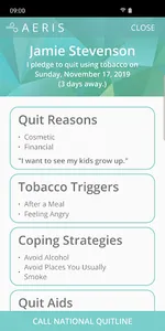 Aeris: Quit Smoking & Vaping - screenshot 2