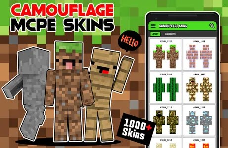 Camouflage Skins screenshot 3