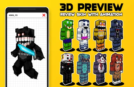 Animatronic Skins PRO screenshot 2