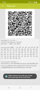 BIP-39 Crypto seed backup screenshot 2