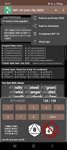 BIP-39 Coin-flip for crypto screenshot 1