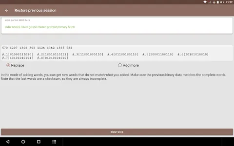 BIP-39 Coin-flip for crypto screenshot 11