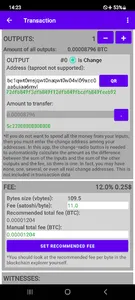 BTC secp256k1 sign offline screenshot 1