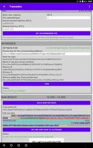 BTC secp256k1 sign offline screenshot 10