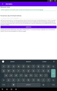 BTC secp256k1 sign offline screenshot 11