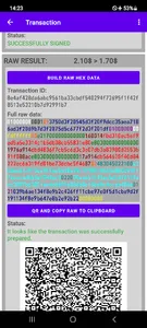 BTC secp256k1 sign offline screenshot 3