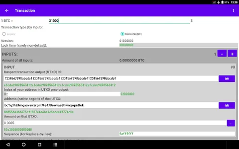 BTC secp256k1 sign offline screenshot 8