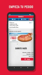 Domino's Pizza México screenshot 3