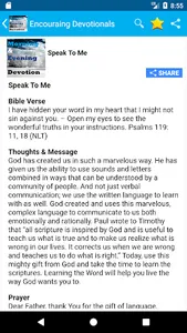 Encouraging Devotional - Morni screenshot 2