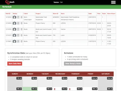 Momentum InTouch screenshot 0